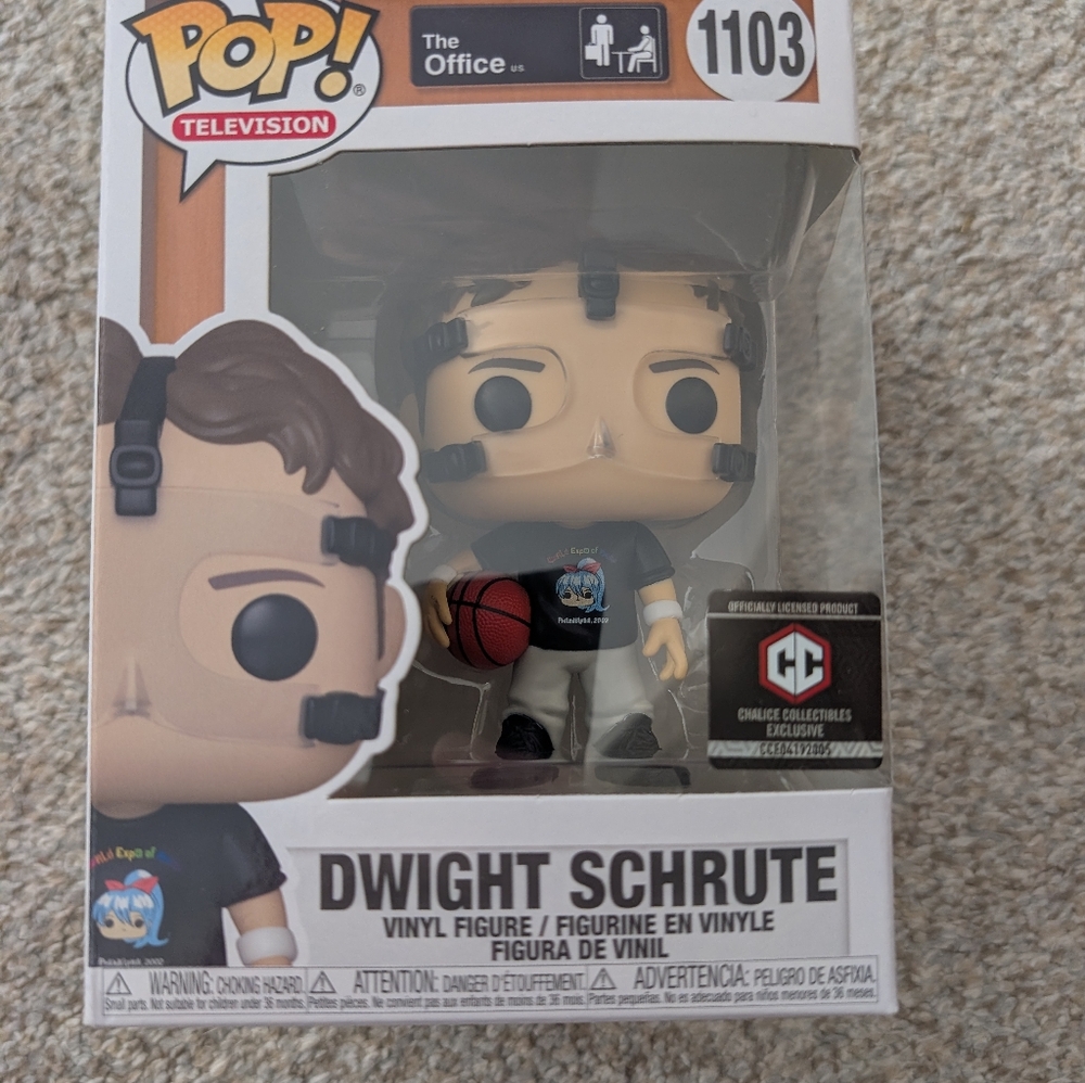 Funko Pop! Dwight Schrute 1103 Chalice Collectables Exclusive Vinyl Figure